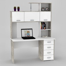 Компьютерный стол FlashNika LED 25 Бетон + Нимфея альба Компьютерный стол FlashNika LED 25 Бетон + Нимфея альба