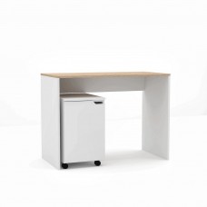 Компьютерный стол FlashNika LEGA 72 FlashNika нимфея альба + дуб сонома Компьютерный стол FlashNika LEGA 72 FlashNika нимфея альба + дуб сонома