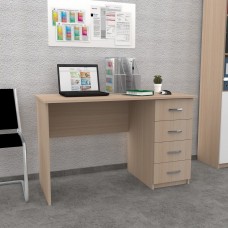 Офисный стол FlashNika С-29 120 Дуб молочный Офисный стол FlashNika С-29 120 Дуб молочный