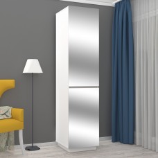 Шкаф с зеркалом FlashNika Hold 24d белый