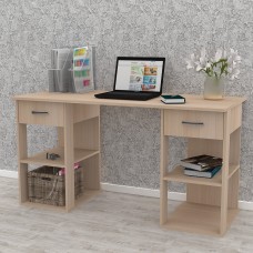 Компьютерный стол FlashNika Флеш 48 new дуб молочный