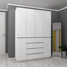 Шкаф распашной FlashNika Hold 47 Нимфея альба