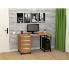 Стол письменный FlashNika Loft СКЛ-7 130 бук Стол письменный FlashNika Loft СКЛ-7 130 бук