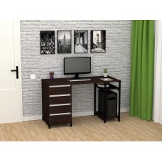 Стол письменный FlashNika Loft СКЛ-7 130 венге Стол письменный FlashNika Loft СКЛ-7 130 венге