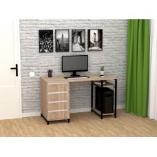 Стол письменный FlashNika Loft СКЛ-7 130 дуб сонома Стол письменный FlashNika Loft СКЛ-7 130 дуб сонома