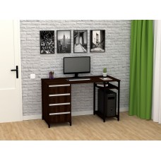 Стол письменный FlashNika Loft СКЛ-7 130 орех болония Стол письменный FlashNika Loft СКЛ-7 130 орех болония