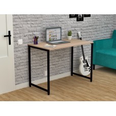 Стол письменный FlashNika Loft СПЛ-1 80 дуб молочный