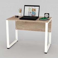 Стол письменный с царгой FlashNika Loft МК-16 160х70 дуб сонома