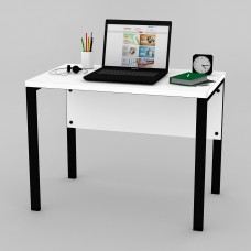 Стол письменный с царгой FlashNika Loft МП-32 100х60 нимфея альба