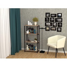 Стеллаж FlashNika Loft СЛ-2 дуб сонома