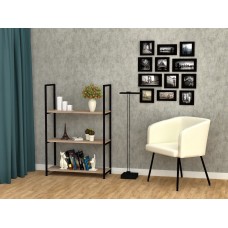 Стеллаж FlashNika Loft СЛ-5 дуб сонома