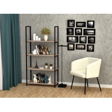 Стеллаж FlashNika Loft СЛ-13 дуб сонома