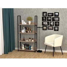 Стеллаж FlashNika Loft СЛ-15 дуб сонома