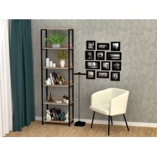 Стеллаж FlashNika Loft СЛ-20 дуб сонома