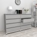 Комод FlashNika Loft КЛ-102 100 пепельный Комод FlashNika Loft КЛ-102 100 пепельный
