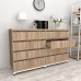 Комод FlashNika Loft КЛ-103 180 дуб сонома Комод FlashNika Loft КЛ-103 180 дуб сонома