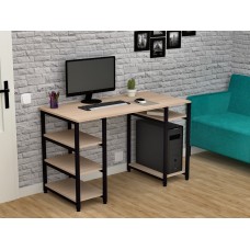 Стол письменный FlashNika Loft СКЛ-2 130 дуб молочный Стол письменный FlashNika Loft СКЛ-2 130 дуб молочный