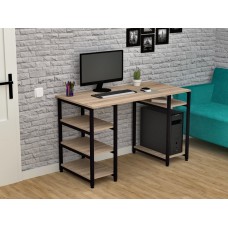 Стол письменный FlashNika Loft СКЛ-2 130 дуб сонома Стол письменный FlashNika Loft СКЛ-2 130 дуб сонома