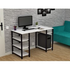 Стол письменный FlashNika Loft СКЛ-2 130 нимфея альба Стол письменный FlashNika Loft СКЛ-2 130 нимфея альба