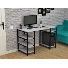 Стол письменный FlashNika Loft СКЛ-2 130 пепельный Стол письменный FlashNika Loft СКЛ-2 130 пепельный