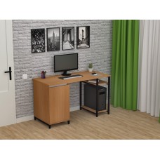 Стол письменный FlashNika Loft СКЛ-3 130 бук Стол письменный FlashNika Loft СКЛ-3 130 бук