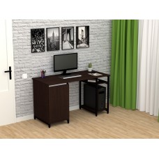Стол письменный FlashNika Loft СКЛ-3 130 венге Стол письменный FlashNika Loft СКЛ-3 130 венге