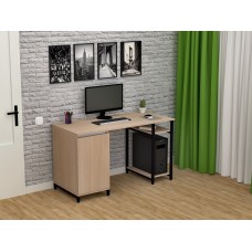 Стол письменный FlashNika Loft СКЛ-3 150 дуб молочный Стол письменный FlashNika Loft СКЛ-3 150 дуб молочный