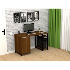 Стол письменный FlashNika Loft СКЛ-3 150 орех экко Стол письменный FlashNika Loft СКЛ-3 150 орех экко