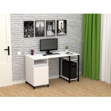 Стол письменный FlashNika Loft СКЛ-4 140 нимфея альба Стол письменный FlashNika Loft СКЛ-4 140 нимфея альба