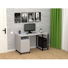Стол письменный FlashNika Loft СКЛ-4 130 пепельный Стол письменный FlashNika Loft СКЛ-4 130 пепельный