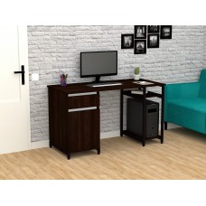 Стол письменный FlashNika Loft СКЛ-5 130 орех болония Стол письменный FlashNika Loft СКЛ-5 130 орех болония