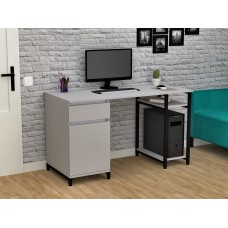 Стол письменный FlashNika Loft СКЛ-5 150 пепельный Стол письменный FlashNika Loft СКЛ-5 150 пепельный