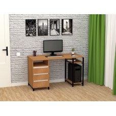 Стол письменный FlashNika Loft СКЛ-6 130 бук Стол письменный FlashNika Loft СКЛ-6 130 бук