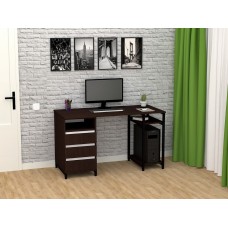 Стол письменный FlashNika Loft СКЛ-6 130 венге Стол письменный FlashNika Loft СКЛ-6 130 венге