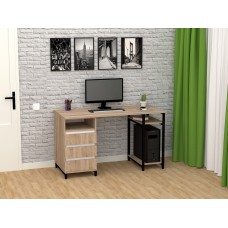 Стол письменный FlashNika Loft СКЛ-6 130 дуб сонома Стол письменный FlashNika Loft СКЛ-6 130 дуб сонома