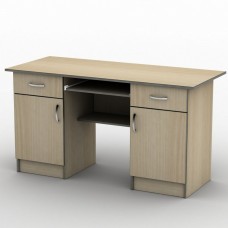 Письменный стол СП-22 160x70 Бюджет ТИСА-мебель дуб молочный Письменный стол СП-22 160x70 Бюджет ТИСА-мебель дуб молочный