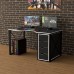 Геймерский стол Rasin Loft-16 черный + белый Тиса Геймерский стол Rasin Loft-16 черный + белый Тиса