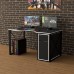 Геймерский стол Rasin Loft-17 черный + белый Тиса