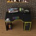 Геймерский стол Rasin Loft-17 черный + желтый Тиса