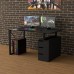 Геймерский стол Rasin Loft-18 черный Тиса
