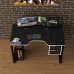 Геймерский стол Rasin Loft-19 черный + белый Тиса Геймерский стол Rasin Loft-19 черный + белый Тиса