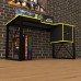 Геймерский стол Rasin Loft-19 черный + желтый Тиса