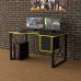 Геймерский стол Rasin Loft-19 черный + желтый Тиса