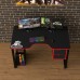 Геймерский стол Rasin Loft-19 черный + красный Тиса