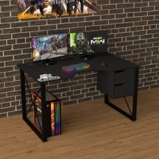 Геймерский стол Rasin Loft-19 черный Тиса