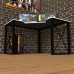 Геймерский угловой стол Rasin Loft-20 черный + белый Тиса Геймерский угловой стол Rasin Loft-20 черный + белый Тиса