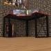 Геймерский угловой стол Rasin Loft-20 черный + красный Тиса Геймерский угловой стол Rasin Loft-20 черный + красный Тиса