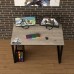 Геймерский стол Rasin Loft-21 дуб шервуд Тиса