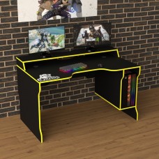 Геймерский стол Rasin RS-23 черный + желтый Тиса