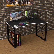 Геймерский стол Rasin Loft-13 черный + белый Тиса